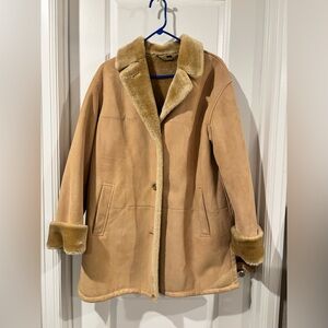 Fleet Street Teddy Jacket for Women Large